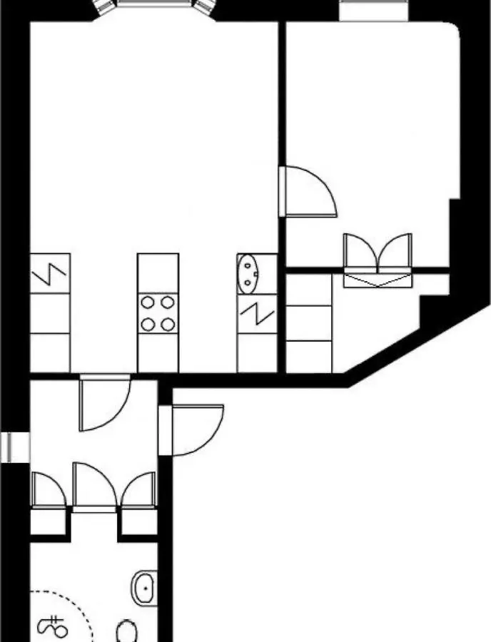 2Ndhomes Beautiful 50M2 1Br Scandinavian Apartment Helsinki